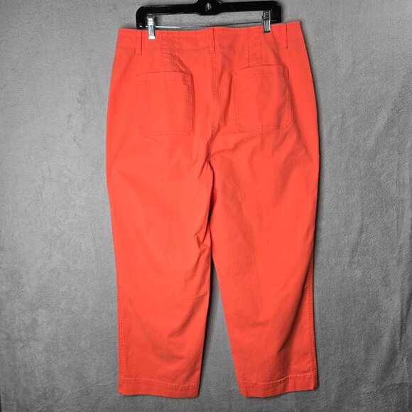 Talbots Orange Straight Leg Pants - Picture 6 of 7